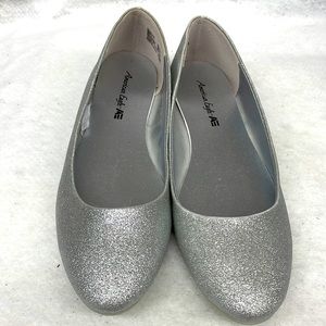 American Eagle new glitter slide in ladies sz 9.5